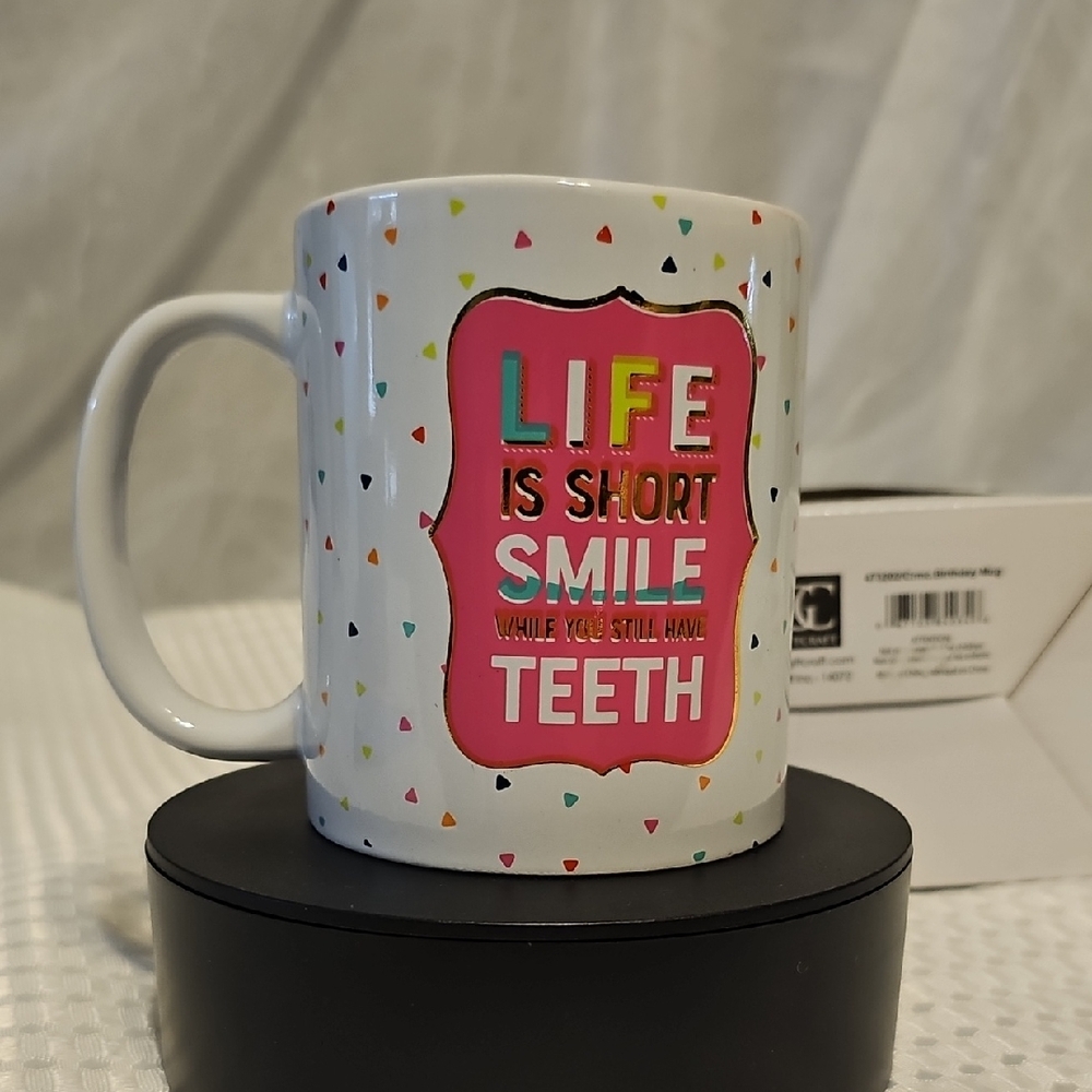 Colorful Heart Pattern Mug